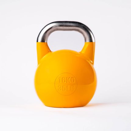 Kettlebell Deportivo Profesional 16kg espalda