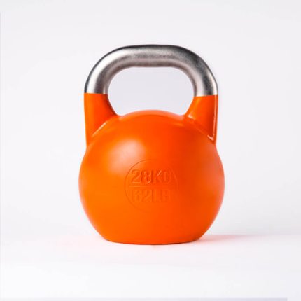 Kettlebell Deportivo Profesional 28kg espalda