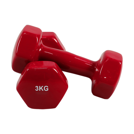 Mancuernas Functional 3KG Rojo