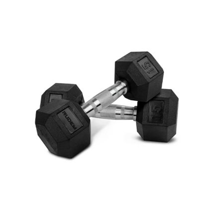 Dumbbell / Mancuerna Hexagonal 15LB