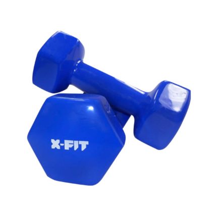 mancuernas azul xfit